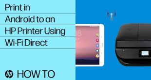 Print in Android to an HP Printer Using Wi-Fi Direct | HP Printers | HP Support
