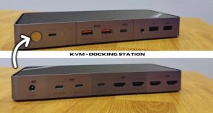 KVM and Docking Station for 1 Laptop and 1 Desktop 🚀 | 4K Dual Display PULWTOP