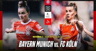 BAYERN MUNICH VS. FC KÖLN | FRAUEN BUNDESLIGA 2023-24 MATCHDAY 2 LIVESTREAM