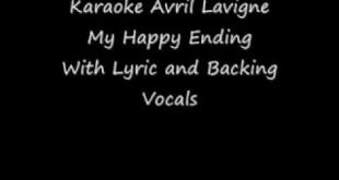 My Happy Ending  Avril Lavigne Karaoke with Backing vocals   YouTube