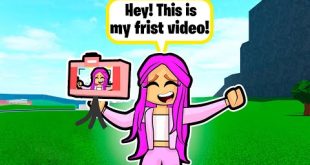 MY FIRST YOUTUBE VIDEO! *I HACKED MY MOM'S CHANNEL* (Roblox)