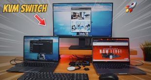 2 Computers + 1 Display and 1 Keyboard and 1 mouse with a KVM Switch ๐ OREI UKM-201C